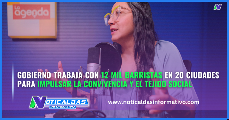 Gobierno trabaja con 12 mil barristas en 20 ciudades para impulsar la convivencia y el tejido social